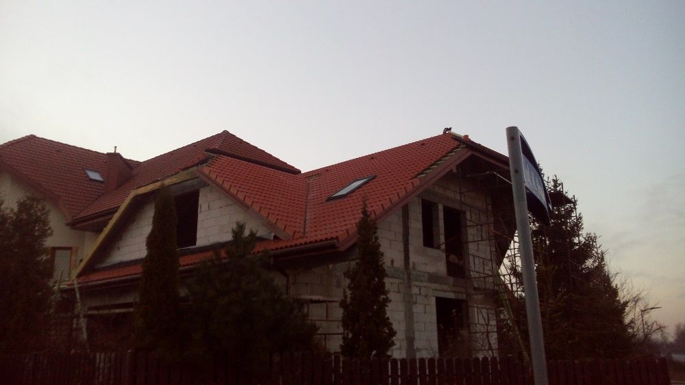dachy usługi dekarskie pokrycia dachowe montaż sprzedaż
