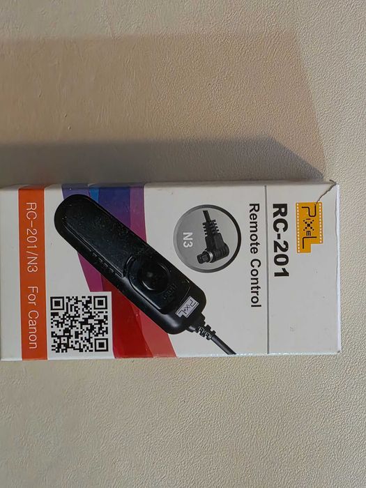 Дротовий пульт Pixel RC-201/N3 для Canon — таймер спуску затвора