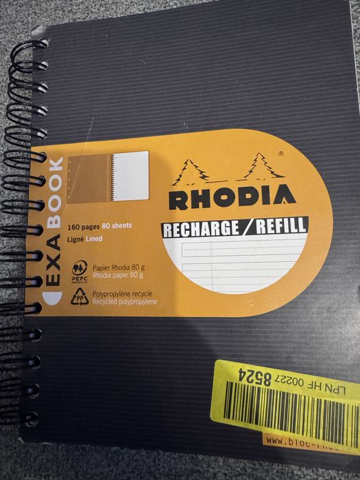 5zł  Zeszyt  Format A5+ 80 kartek w linie