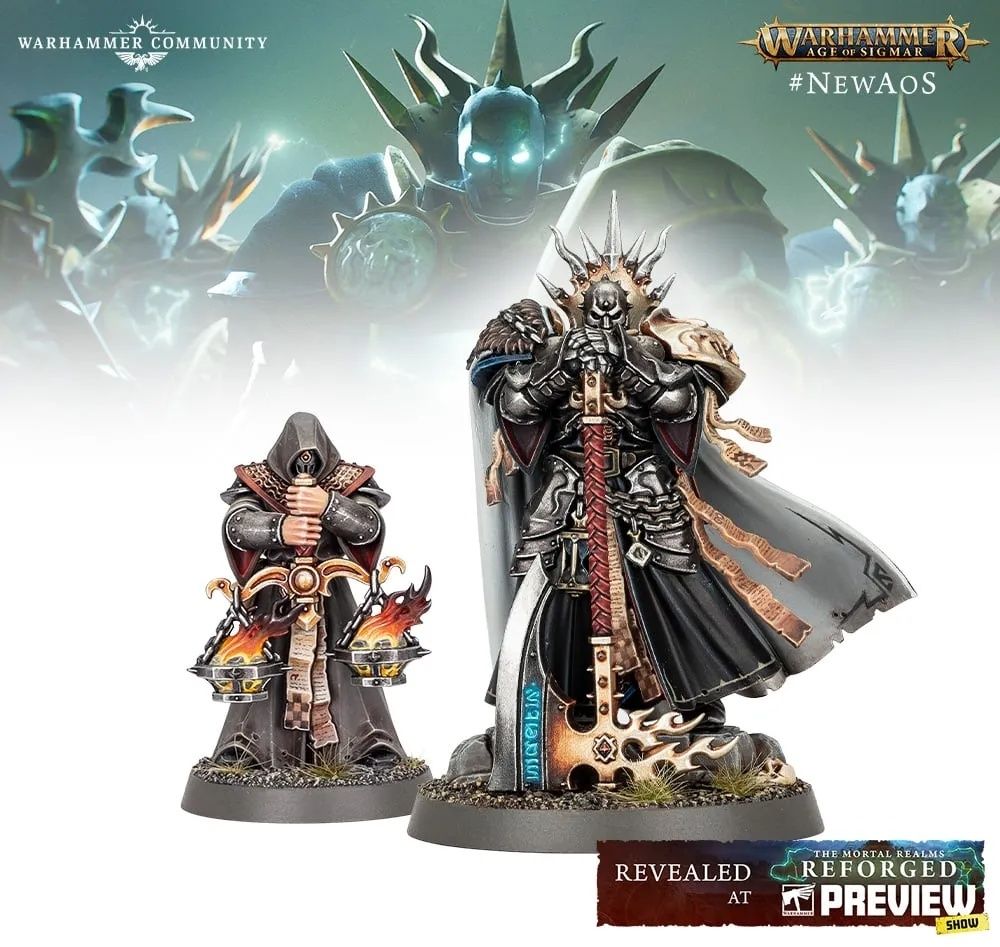 LORD-TERMINOS WITH MEMORIAN Stormcast Eternals Aos Warhammer Ramki