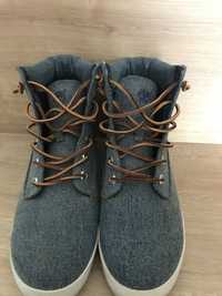 Buty sneakersy timberland 42 raz ubrane jeansowe