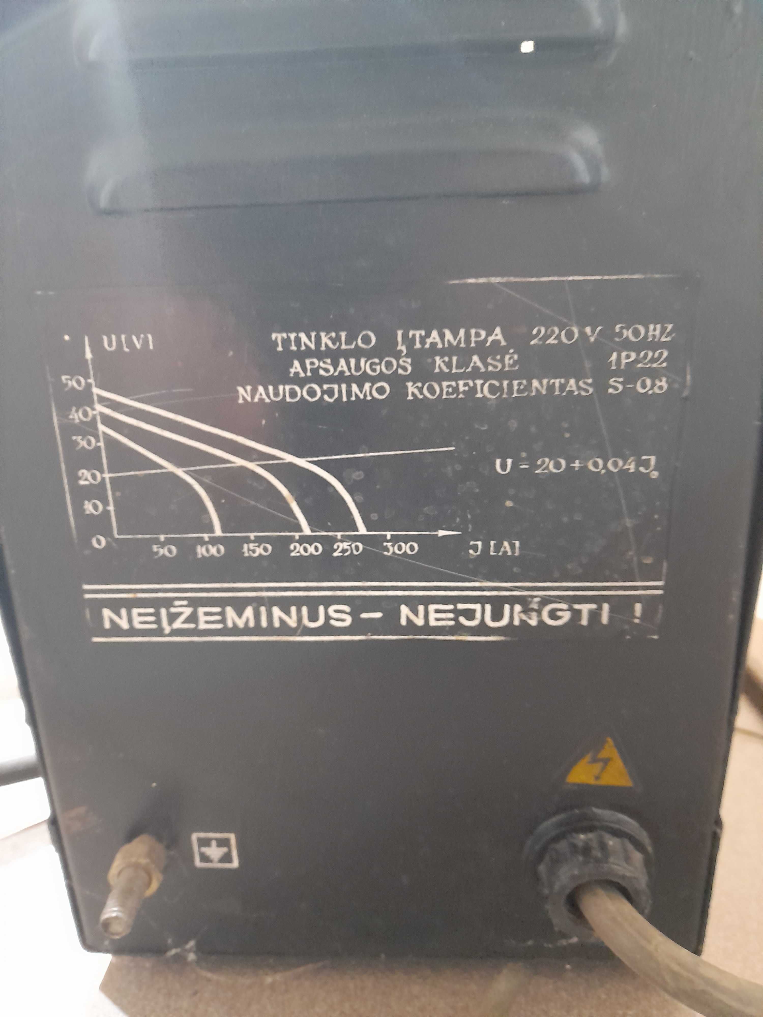Spawarka transformatorowa z funkcją rozruchu.