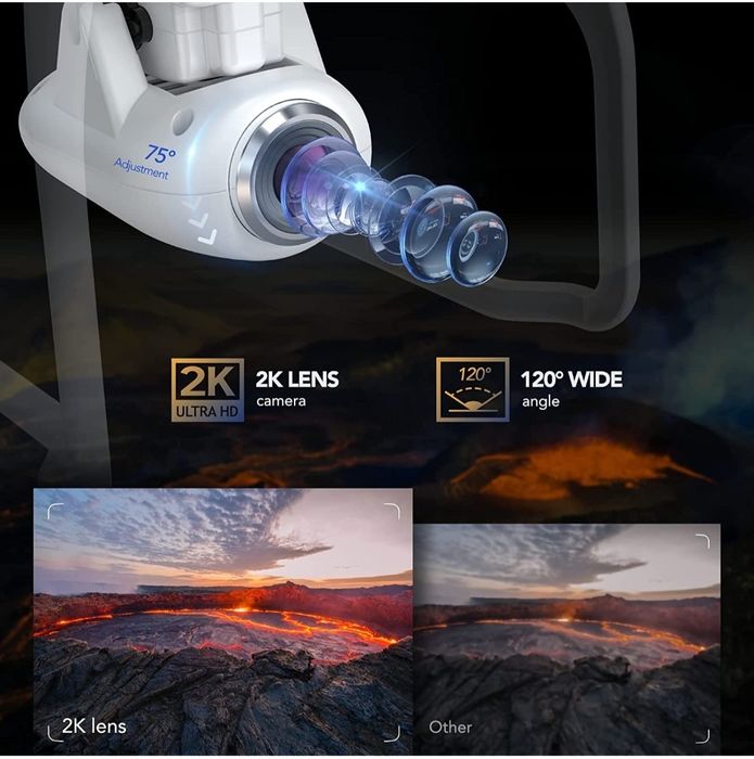 1 Drone Potensic T25 (câmara HD 2K) usado