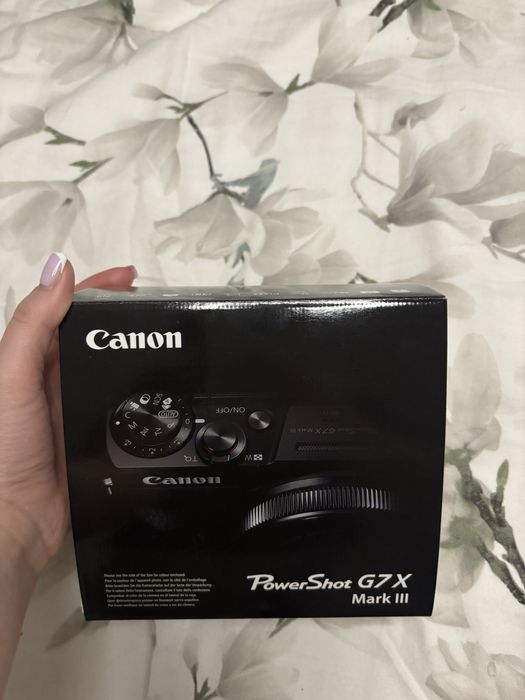 Canon g7x mark iii czarny 2 lata gwarancji