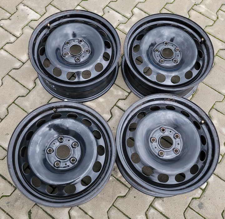 Oryginalne felgi stalowe 16'' 5Q0 Volkswagen Audi Skoda Seat Golf