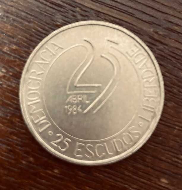 Conjunto de 5 moedas comemorativas