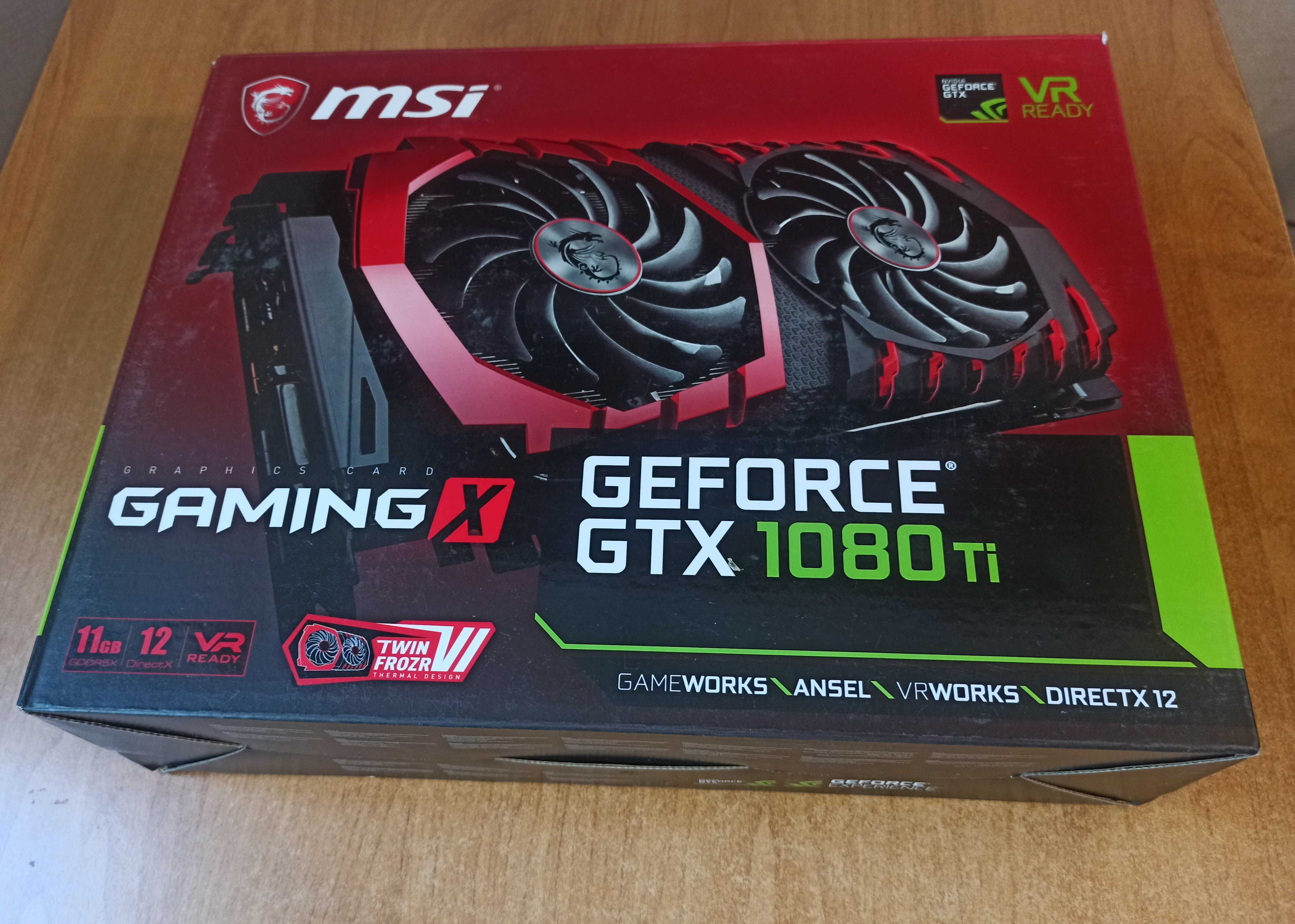 MSI GTX 1080 Ti GAMING X 11G NVIDIA karta graficzna