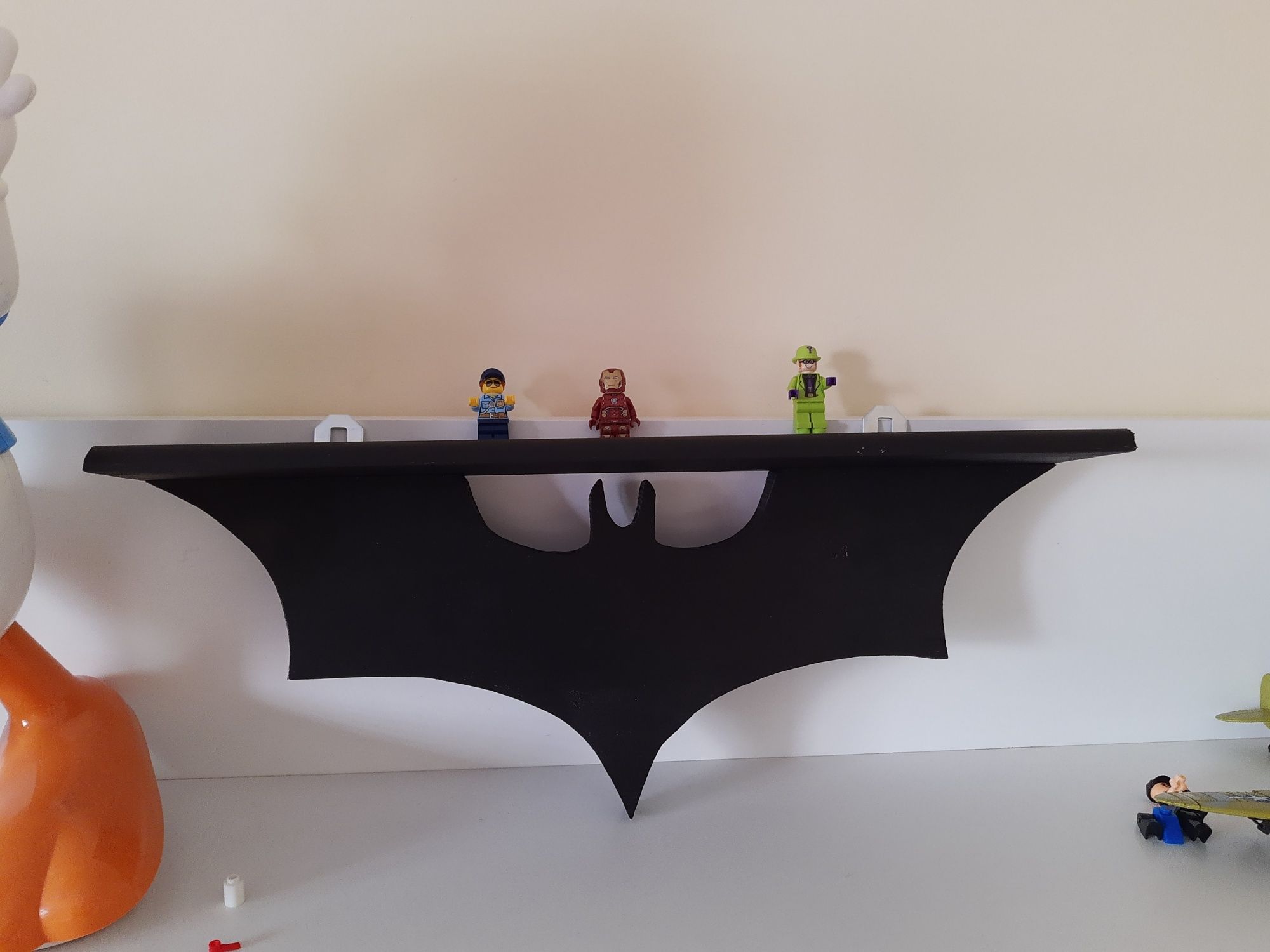 Półka na ścianę dla chłopca Batman lego