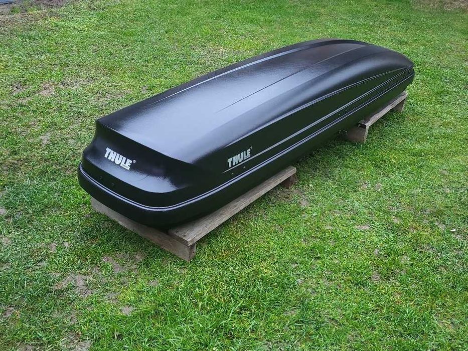 Bagażnik box Thule dachowy 225x60x40 400 L boks na dach narty wędki