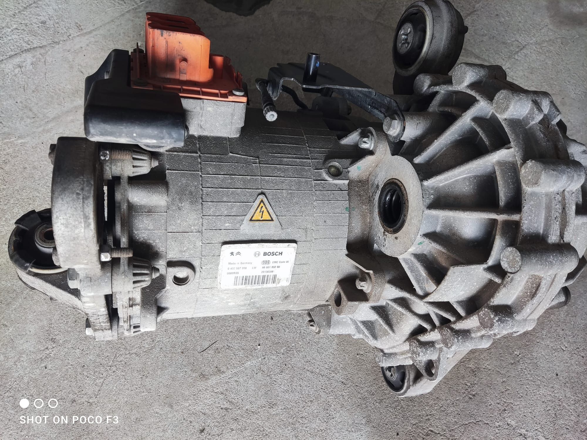 Motor elétrico com redutor /diferencial de Rxh, 3008,Ds5  70 mil kms