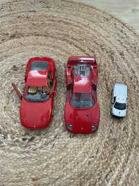 Conjunto 2 carros burago 1:18 com defeito