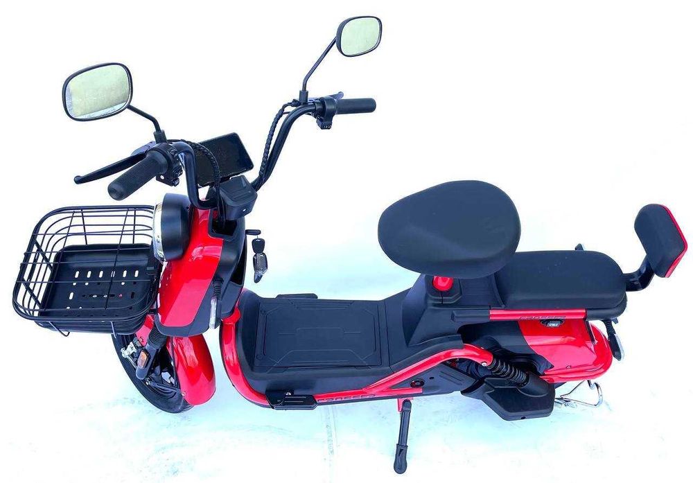 Електричний велосипед Crosser CR2 800W (графенові акб 60V/24Ah)Красный