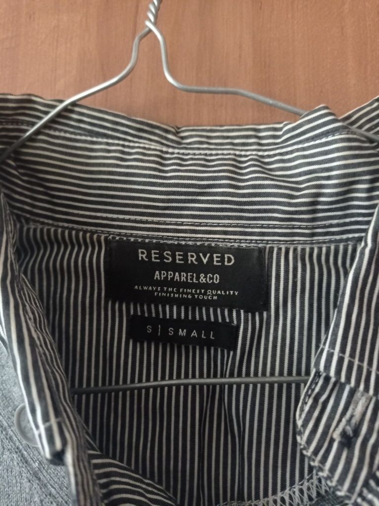 Sweter męski z koszulą Reserved rozm S