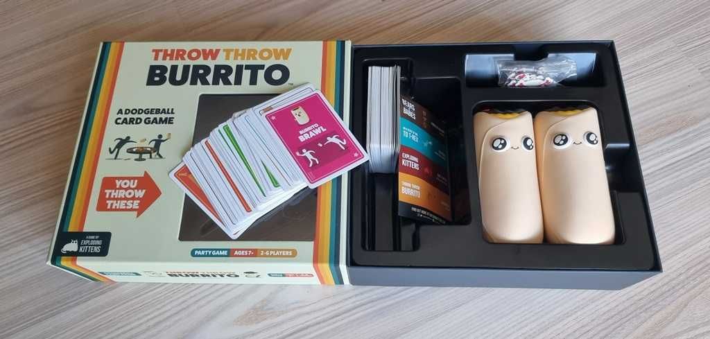 Jogo Tabuleiro Crianças - Throw Burrito