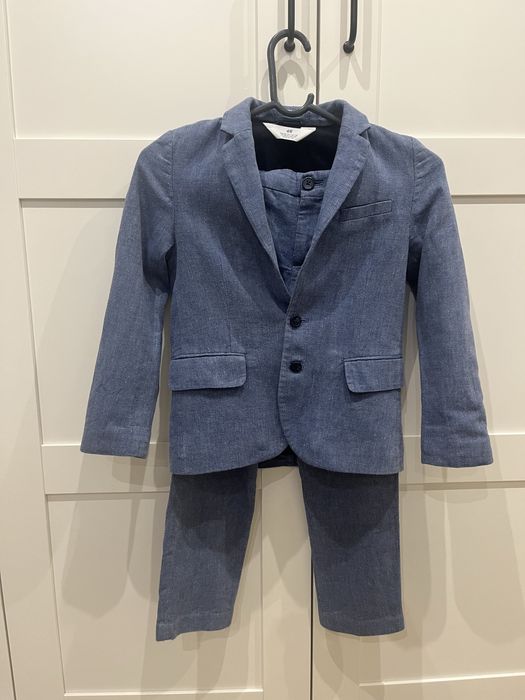 Garnitur H&M rozm 128, 7-8 lat