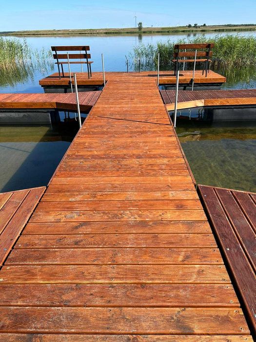 Pomost Pływający Pomosty Pływające Platforma Wyspa Rower wodny molo