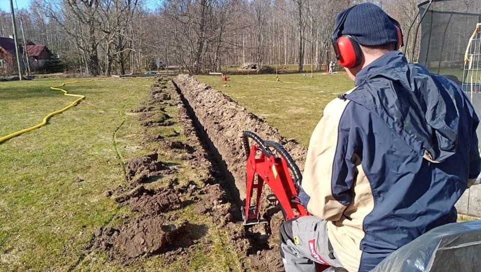 Minikoparka Springer Nowa Mikrokoparka Mikro koparka Kompaktowa