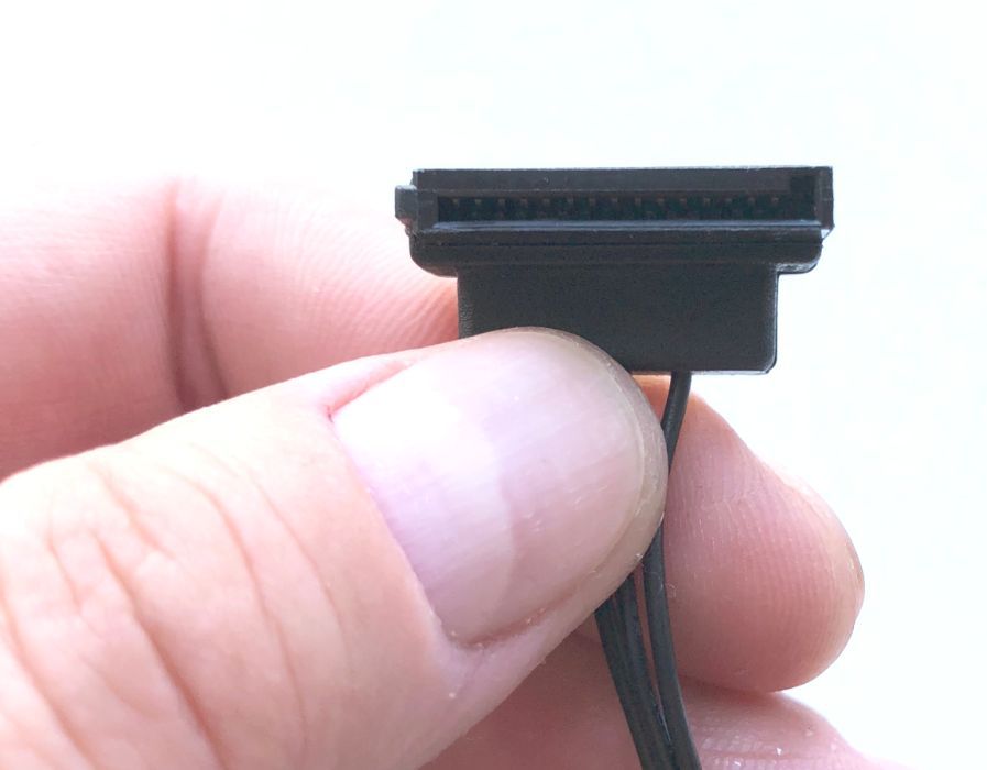 Кабель питания дополнительного SSD диска Apple iMac 21.5 (2011)