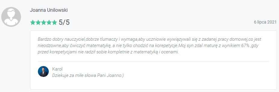 Korepetycje matematyka. Naucz się ze mną i zaskocz swoją nauczycielkę!