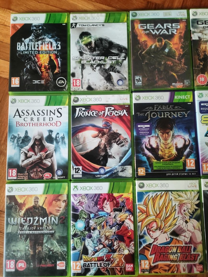 Gry na XBOXa 360 w różnych cenach