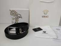 Versace pasek firmowy, skóra naturalna, Włochy 327-12