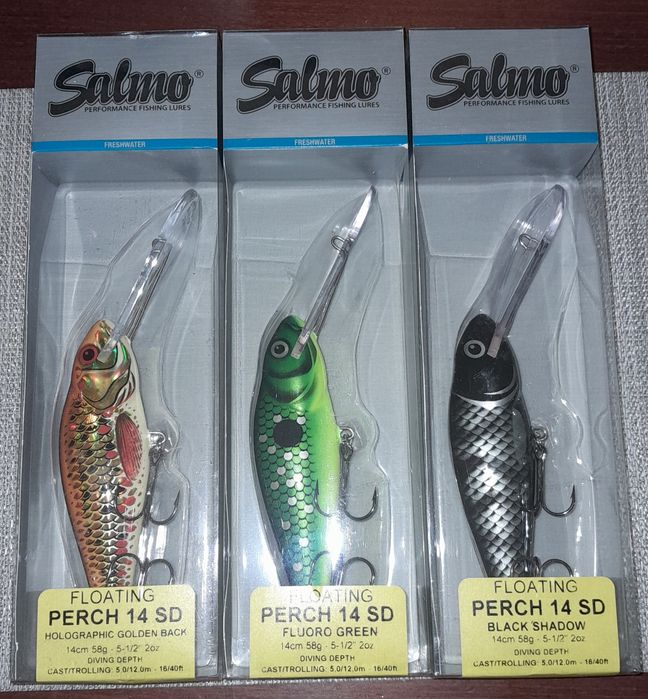 Woblery salmo perch 14cm sdr 3 szt