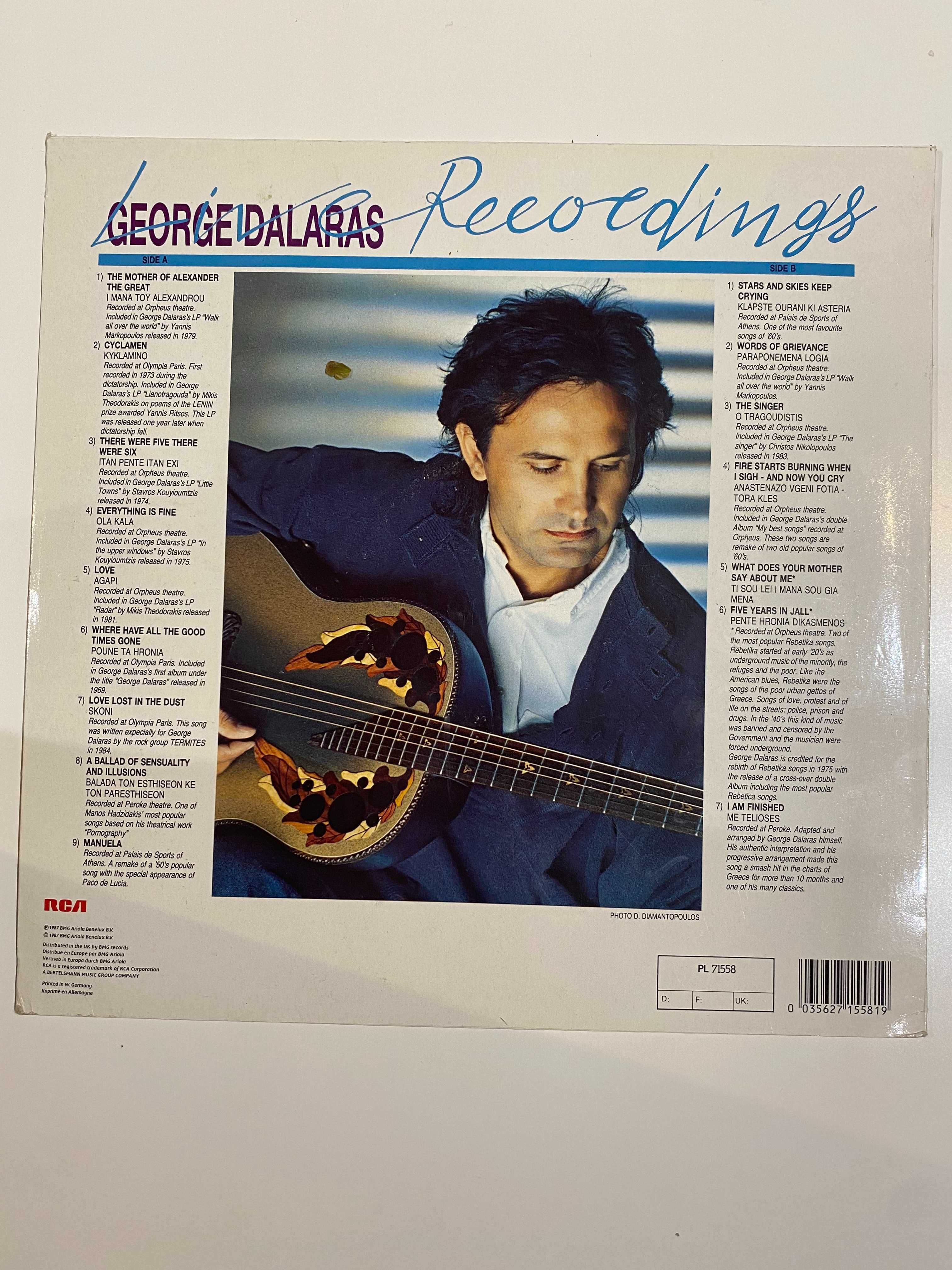 George Dalaras - Live Recordings 1987