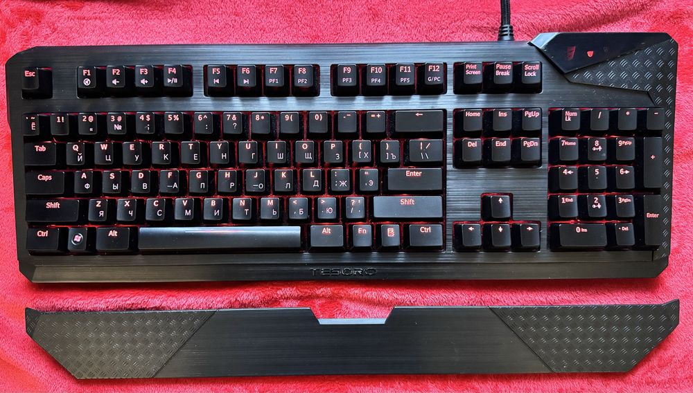 Клавіатура механічна Tesoro Durandal G1NL cherry mx black