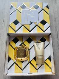 Zestaw paco rabanne lady million perfum 50 ml mleczko do ciała nowy