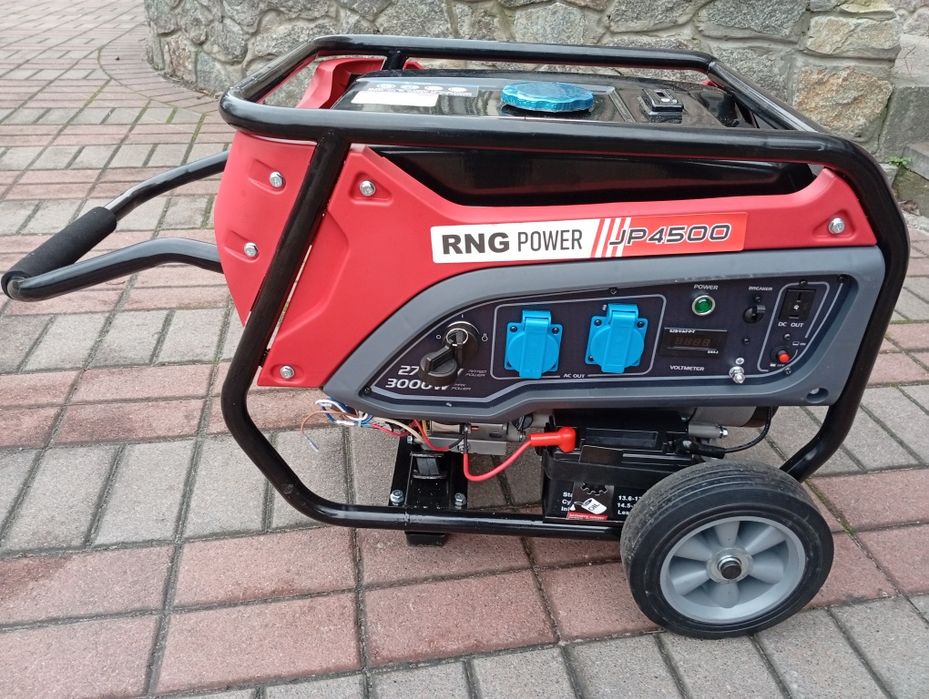 Генератор бензиновий 3кВт з електричним стартером JP4500 (уцінений)