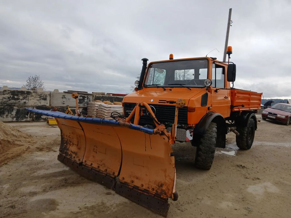 Mercedes-Benz Mercedes-Benz Unimog 1450 4x4 Czołownica Ciagnik rolniczy