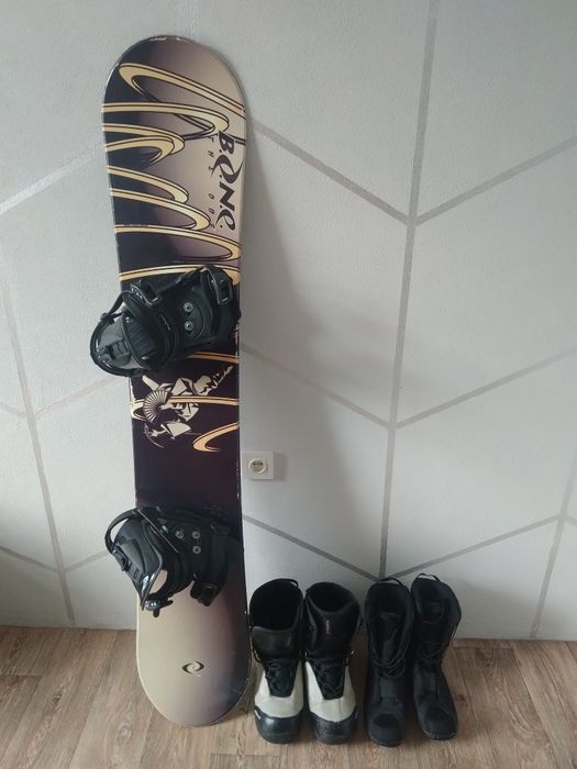 Сноуборд Bone 158 с ботинками 45р.