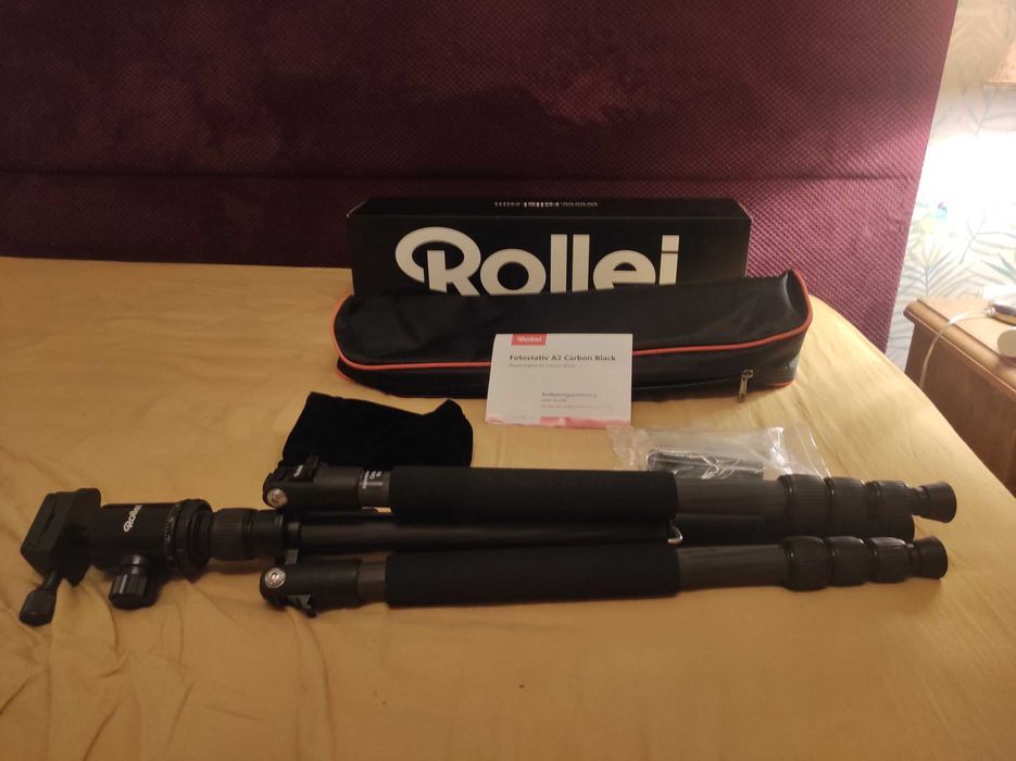 Tripé Rollei novo
