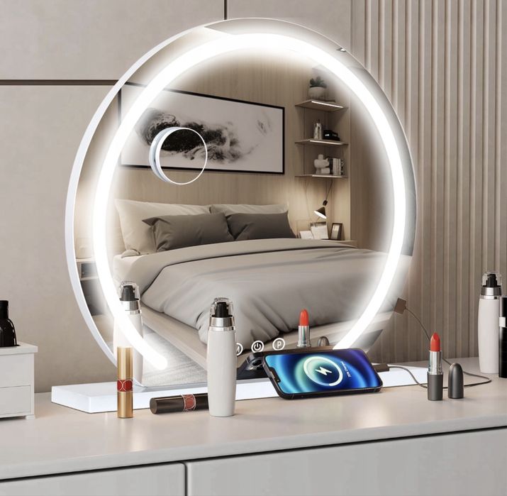 Lustro | Toaletka | Makijaż | 60cm