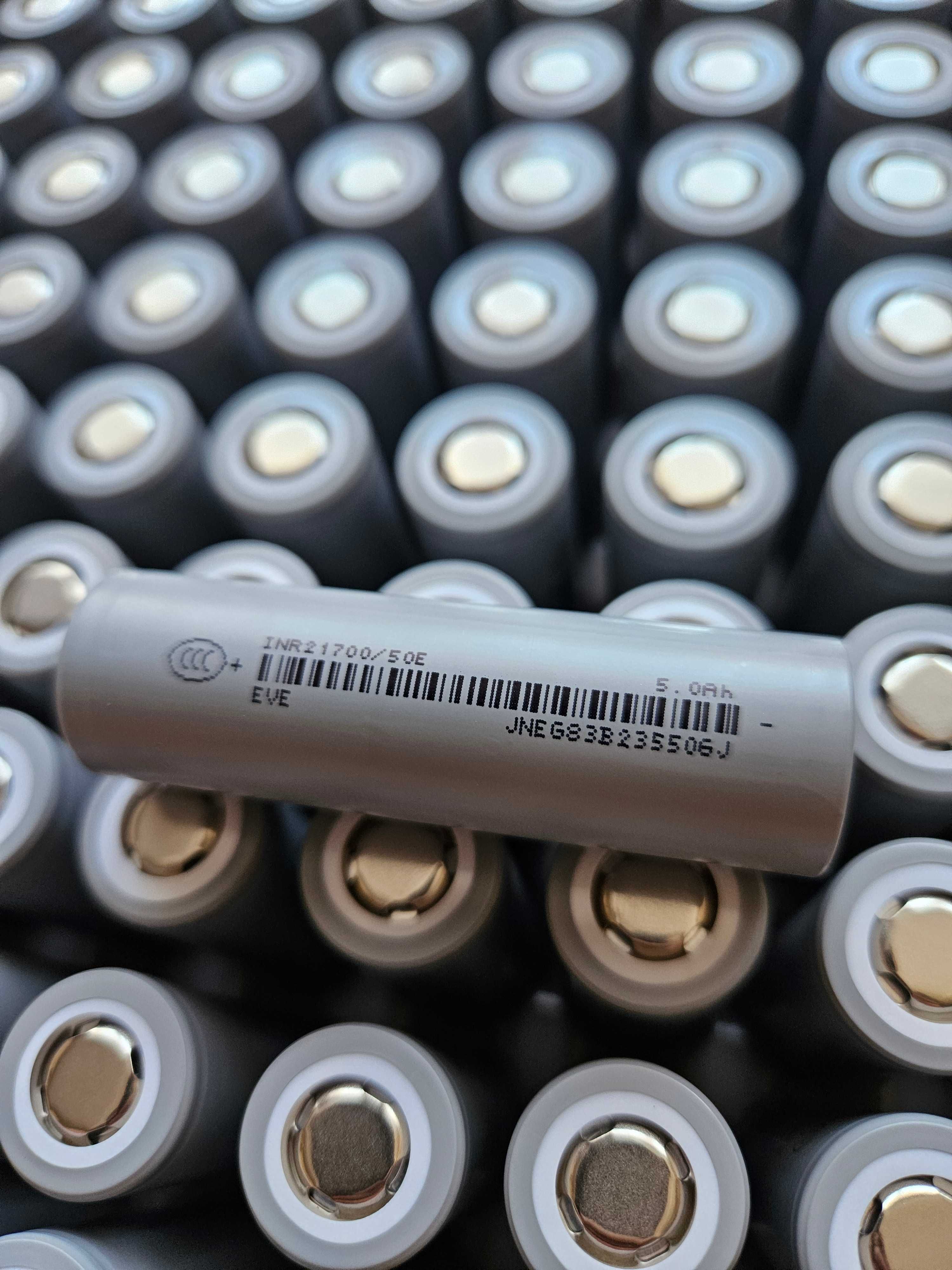 Nowe ogniwo 5000mAh EVE 50E 21700 jak samsung 50e LG MT50 BAK CG50 )