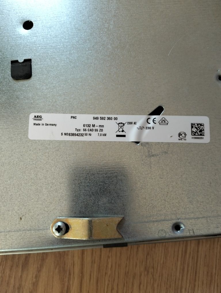 Płyta ceramiczna AEG Electrolux