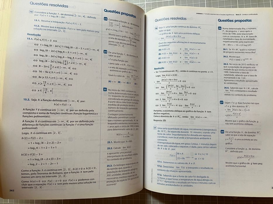 Preparação para o Exame Final Nacional de Matemática A - 12.º Ano