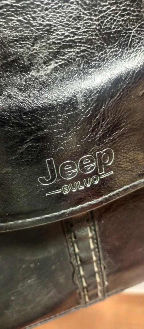 Коженная сумка Jeep