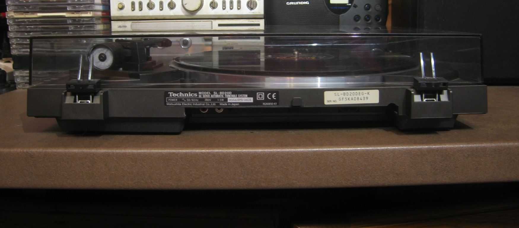 Technics SL-BD20D Japoński gramofon Półautomat 100% sprawny DC Servo