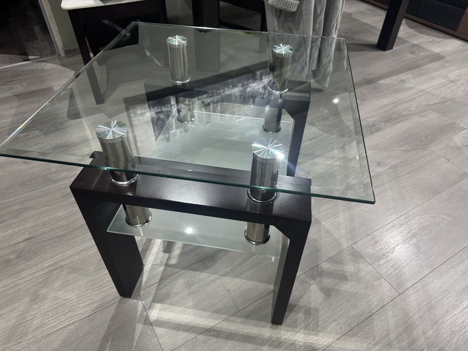 Stolik szklany kawowy