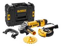 Szlifierka kątowa z osłoną przeciwpyłową Dewalt DWE4257KT