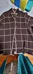 Sweter rozpinany w kratke