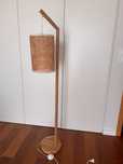 Candeeiro palhinha rattan