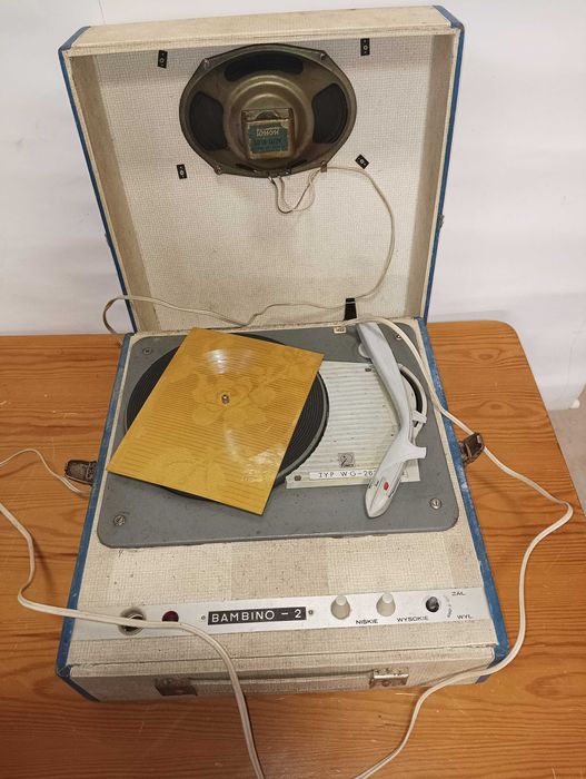 Gramofon Bambino 2 - WG-262 Fonica - sprawny !