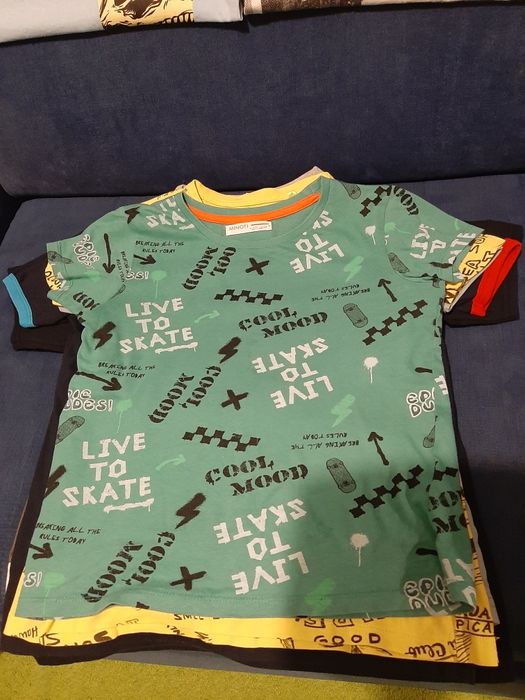 134  bawełniane T-shirty dla chłopca