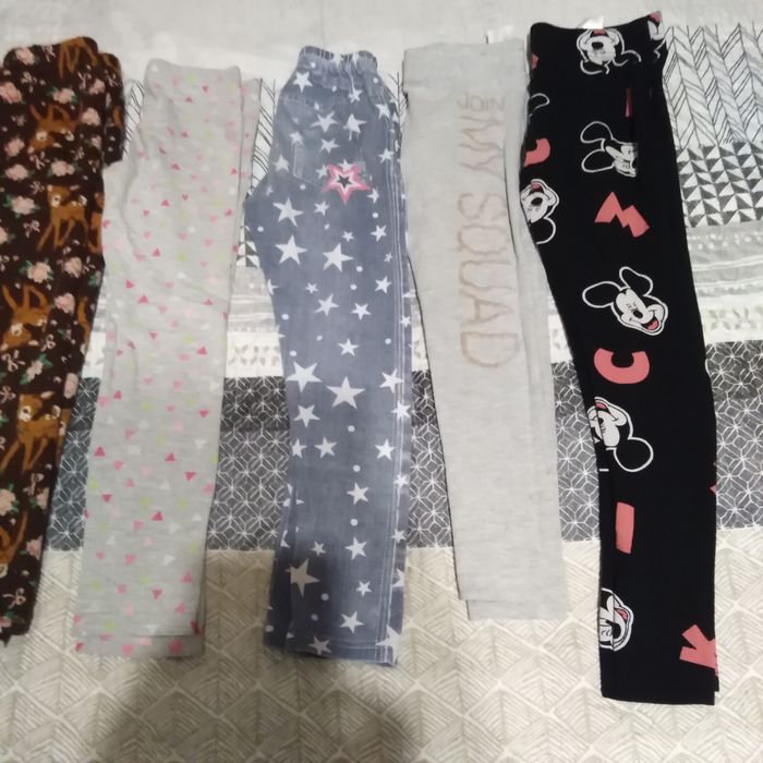 Legginsy dla dziewczynki 6,7 lat