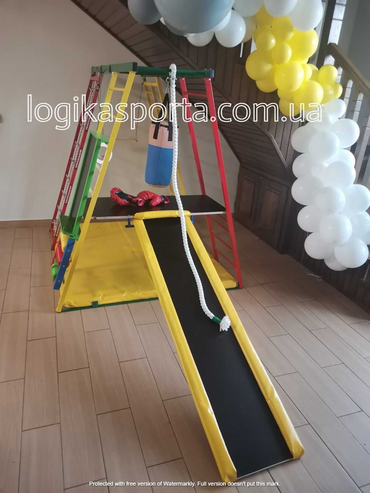 Детский спортивно игровой комплекс для вашего дома. горка
