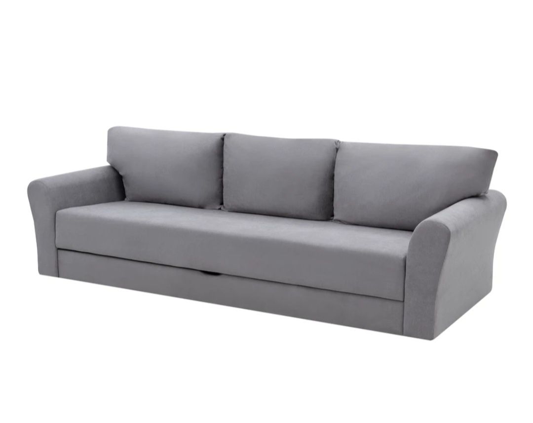 Sofa Seal 3 osobowa, rozkładana, Agata meble, jak nowa! możliwy transp