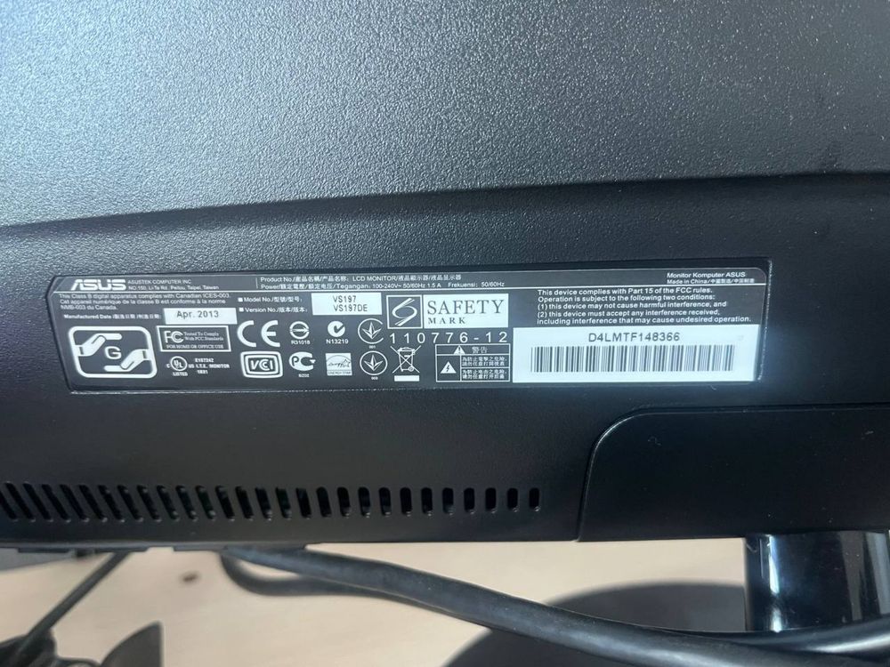 Монітор Asus 2013