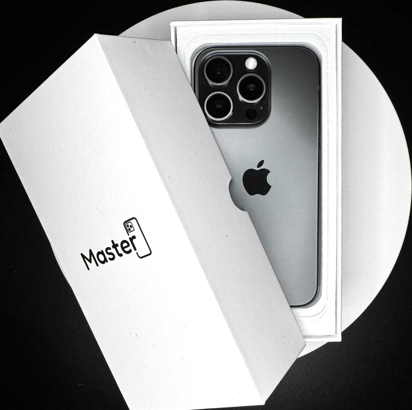 Apple iPhone 15 Pro 256GB Black jak nowy 87% 6msc gwarancji